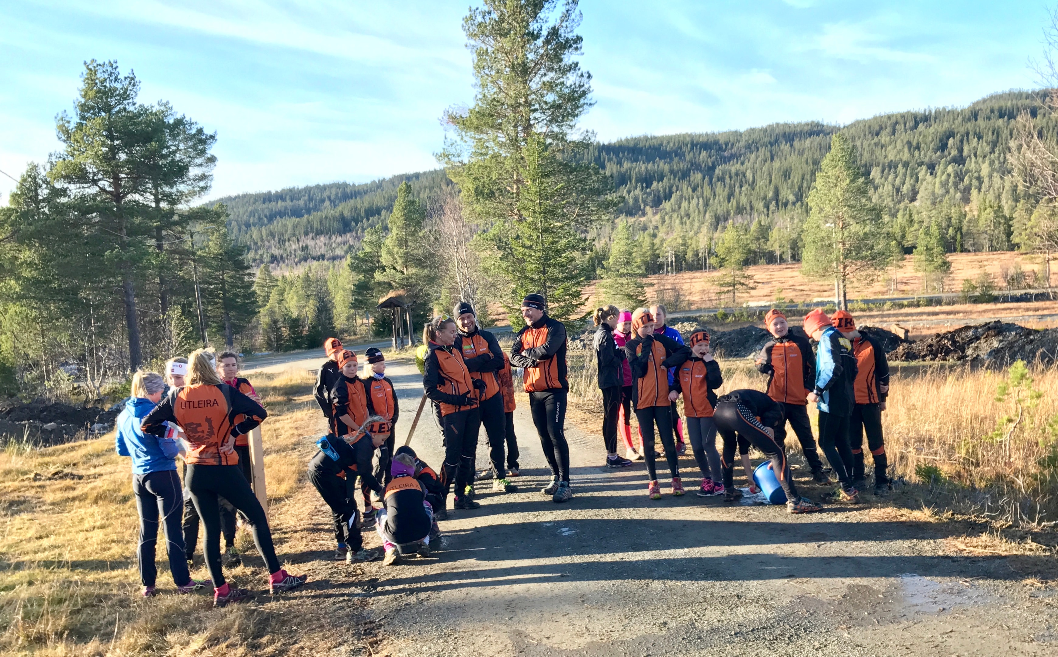 Skitrening barmark er i gang